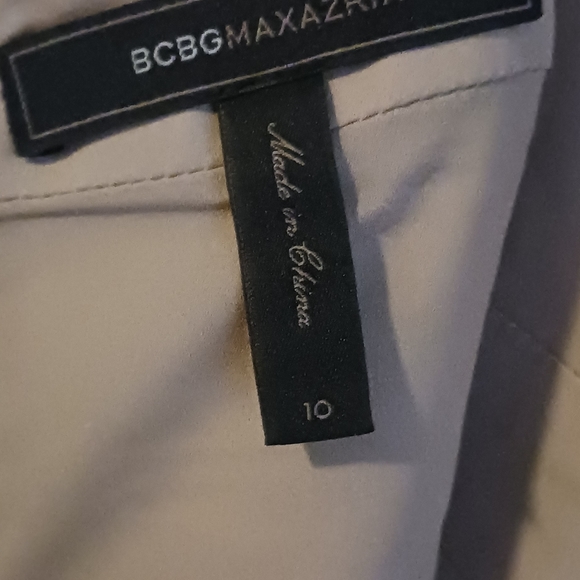 Womans Champagne BCBG bondage dress size 10 - Picture 5 of 9
